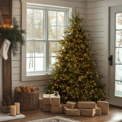 National Tree Company 6.5 ft. Pre-Lit Fraser Grande Tree with Clear Lights