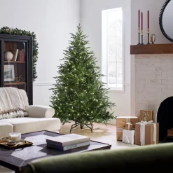 National Tree Company 6.5 ft. Pre-Lit Fraser Grande Tree with Dual Color LED Lights