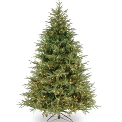 National Tree Company 6.5 ft. Pre-Lit Fraser Grande Tree with Dual Color LED Lights