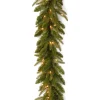 National Tree Company 9 ft. Pre-Lit Fraser Grande Garland with Clear Lights