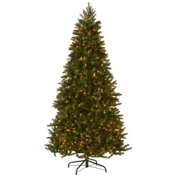 National Tree Company 7.5 ft. Pre-Lit Grande Fir Medium Tree with Clear Lights