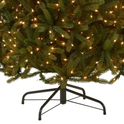 National Tree Company 7.5 ft. Pre-Lit Grande Fir Medium Tree with Clear Lights