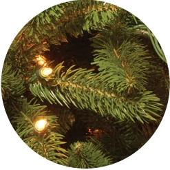 National Tree Company 7.5 ft. Pre-Lit Grande Fir Medium Tree with Clear Lights