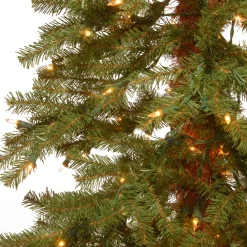 National Tree Company 6 ft. Pre-Lit Hickory Cedar Tree with Clear Lights