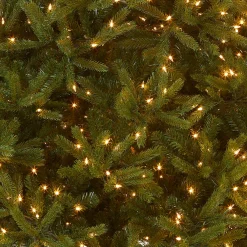 National Tree Company 6.5 ft. Pre-Lit Jersey Fraser Fir Medium Tree with Clear Lights