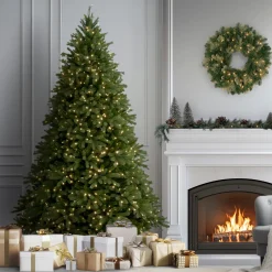 National Tree Company 7.5 ft. Pre-Lit Jersey Fraser Fir Tree with Clear Lights