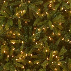 National Tree Company 7.5 ft. Pre-Lit Jersey Fraser Fir Tree with Clear Lights