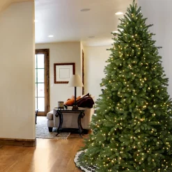 National Tree Company 7.5 ft. Pre-Lit Jersey Fraser Fir Tree with Clear Lights