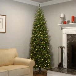 National Tree Company 7.5 ft. Pre-Lit Kingswood Fir Tree with PowerConnect Light Parade LED Lights