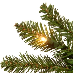 National Tree Company 7.5 ft. Pre-Lit Kingswood Fir Pencil Tree with Clear Lights