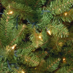 National Tree Company 7.5 ft. Pre-Lit Kingswood Fir Tree with PowerConnect Dual Color LED Lights