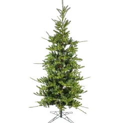 National Tree Company 10 ft. Pre-Lit Lark Pine Feel Real Medium Tree with Warm White LED Rice Lights