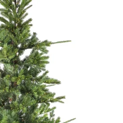 National Tree Company 9 ft. Pre-Lit Lark Pine Medium Tree with Warm White LED Rice Lights
