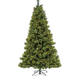 National Tree Company 7 ft. Pre-Lit Maine Pine Tree with LED Lights