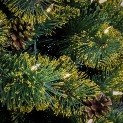 National Tree Company 7 ft. Pre-Lit Maine Pine Tree with LED Lights
