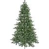 National Tree Company 7.5 ft. Pre-Lit Merryweather Fir Feel Real Tree with Clear Lights