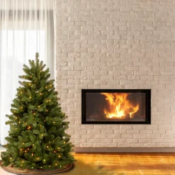 National Tree Company 5 ft. Pre-Lit Newberry Spruce Tree with Clear Lights