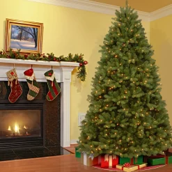 National Tree Company 6 ft. Pre-Lit Newberry Spruce Tree with Clear Lights