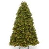 National Tree Company 8 ft. Pre-Lit Newberry Spruce Tree with PowerConnect Dual Color LED Lights