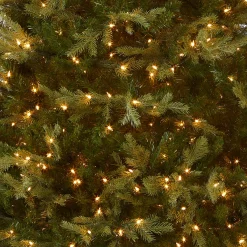 National Tree Company 9 ft. Pre-Lit Nordic Spruce Medium Tree with Clear Lights