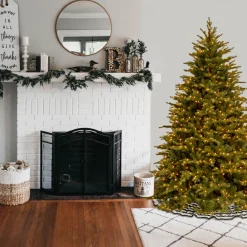 National Tree Company 6.5 ft. Pre-Lit Nordic Spruce Tree with Clear Lights
