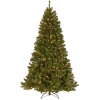 National Tree Company 7.5 ft. Pre-Lit North Valley Spruce Tree with PowerConnect Light Parade LED Lights