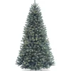 National Tree Company 7.5 ft. Pre-Lit North Valley Spruce Blue Tree with Clear Lights