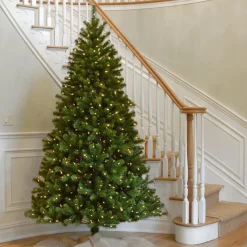 National Tree Company 7.5 ft. Pre-Lit North Valley Spruce Tree with Clear Lights