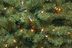National Tree Company 7.5 ft. Pre-Lit North Valley Spruce Tree with PowerConnect Dual Color LED Lights