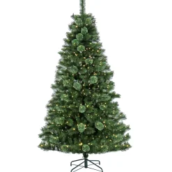 National Tree Company 7.5 ft. Pre-Lit Ontaria Pine Tree with LED Lights