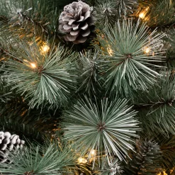 National Tree Company 6 ft. Pre-Lit Perry Mixed Pine Tree with Clear Lights