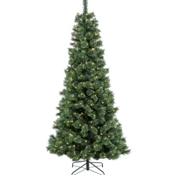National Tree Company 7.5 ft. Pre-Lit Pilchuck Pine Tree with LED Lights