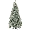 National Tree Company 6.5 ft. Pre-Lit Snowy Mixed Pine Tree with Multicolor Lights