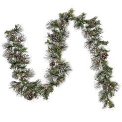 National Tree Company 9 ft. Pre-Lit Whitter Pine Garland with LED Lights