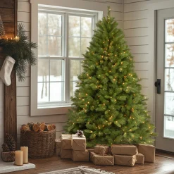 National Tree Company 7.5 ft. Pre-Lit Winchester Pine Tree with Clear Lights