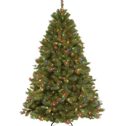 National Tree Company 7.5 ft. Pre-Lit Winchester Pine Tree with Multicolor Lights