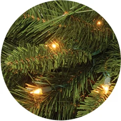 National Tree Company 7.5 ft. Pre-Lit Winchester Pine Tree with Multicolor Lights