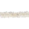 National Tree Company 9 ft. Pre-Lit Wispy Willow White Garland with Clear Lights