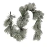 National Tree Company 7 ft. Snowy Long Needle Plastic Garland