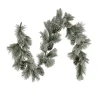 National Tree Company 7 ft. Snowy Pine Plastic Garland