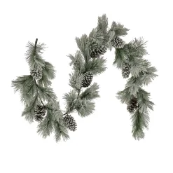 National Tree Company 7 ft. Snowy Pine Plastic Garland