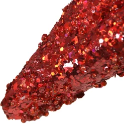 National Tree Company 6 ft. Valentine's Banner Decorated with Red Glitter