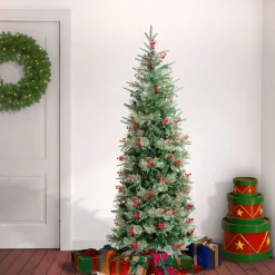 National Tree Company 6 ft. Virginia Pine Mixed Slim Tree