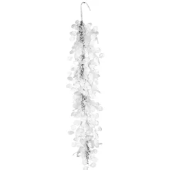 National Tree Company 4 ft. Winter Frost White Garland