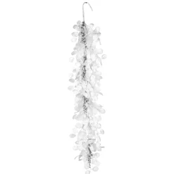 National Tree Company 4 ft. Winter Frost White Garland
