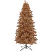 National Tree Company 10 ft.Pre-Lit Christmas Rose Gold Tree