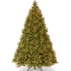 National Tree Company 10 ft.Pre-Lit Downswept Douglas Fir Tree with Clear Lights