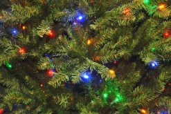 National Tree Company 10 ft.Pre-Lit Dunhill Fir Tree with PowerConnect Dual Color LED Lights