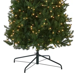 National Tree Company 10 ft.Pre-Lit Kingswood Fir Pencil Slim Tree with Clear Lights