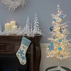 National Tree Company 4 ft.Pre-Lit Tree with Warm White LED Lights